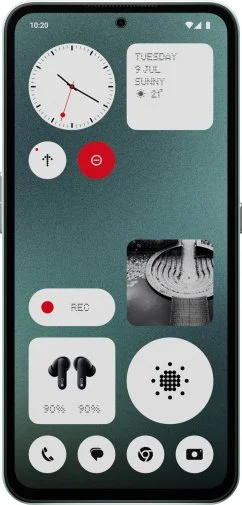 Фото: Смартфон CMF by Nothing Phone 1 8/256GB Light Green № 6 | KTC