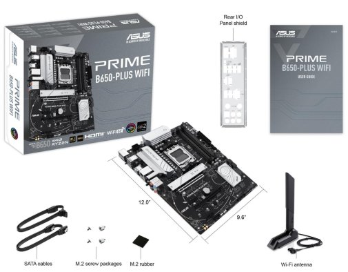 Материнська плата ASUS PRIME B650-PLUS WIFI