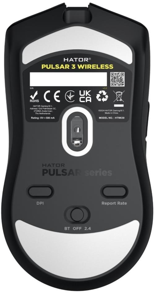 Hator Pulsar 3 Wireless Black