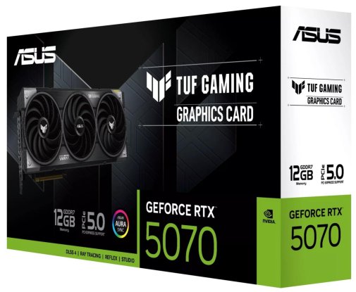 Відеокарта ASUS ASUS TUF Gaming GeForce RTX 5070 12GB GDDR7 (TUF-RTX5070-12G-GAMING)