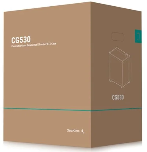 Фото: Корпус Deepcool CG530 Black with window (R-CG530-BKNDA0-G-1) № 28 | KTC