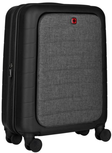 Валіза Wenger Syntry 36L Black/Heather Grey (610163)