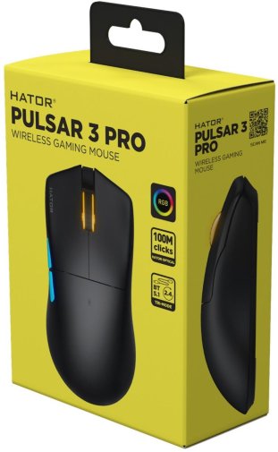 Миша Hator Pulsar 3 Pro Wireless Black (HTM640)