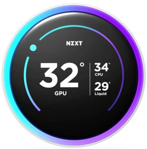Фото: Система рідинного охолодження NZXT Kraken Elite 240 RGB White (RL-KR24E-W2) № 9 | KTC