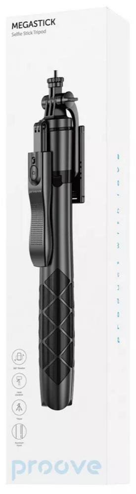 Селфі монопод Proove MegaStick Selfie Stick Tripod Black (MPMS00010001)