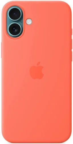 Фото: Чохол Apple for iPhone 16 Plus - Silicone Case with MagSafe Tangerine (MDGT4) № 8 | KTC