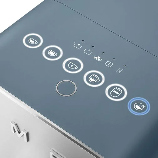 Фото: Кавомашина Smeg Coffee Machine With A Milk System Storm Blue (BCC13SBMEU) № 39 | KTC