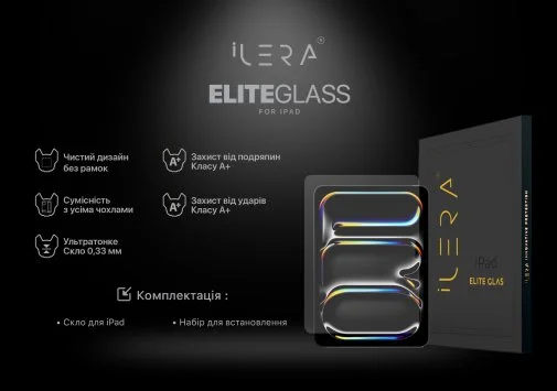 Фото: Захисне скло iLera for Apple iPad Pro 12.9 - Infinity Clear Glass (ILIPG04) № 5 | KTC
