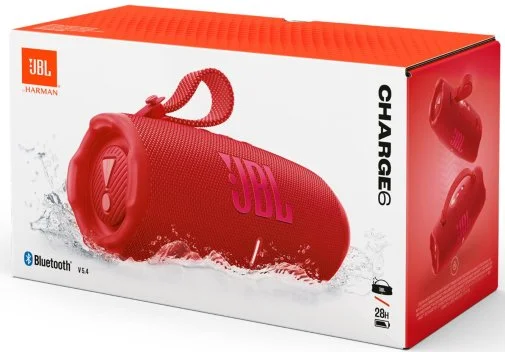 Фото: Портативна колонка JBL Charge 6 Red (JBLCHARGE6RED) № 14 | KTC