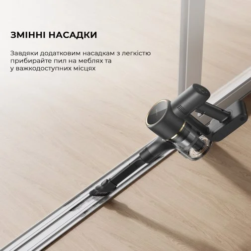 Фото: Ручний бездротовий пилосос Dreame R10 Pro Aqua (VZV15A) № 24 | KTC