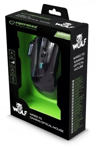 Фото: Миша Esperanza MX201 WOLF Blue № 8 | KTC