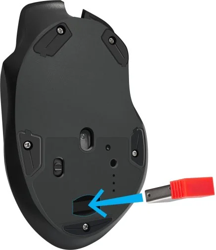 Фото: Миша Defender Thunder GM-213 Wireless Black (52213) № 9 | KTC