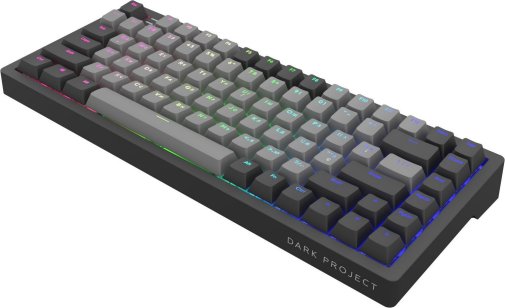 Клавіатура Dark Project KD83A PBT Mech. Gateron Cap Teal ENG/UA/RU Black/Gray (KB-GCT-871-100004)