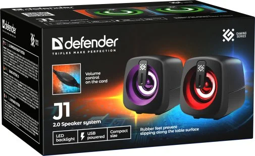 Фото: Колонки Defender J1 Black (65961) № 12 | KTC