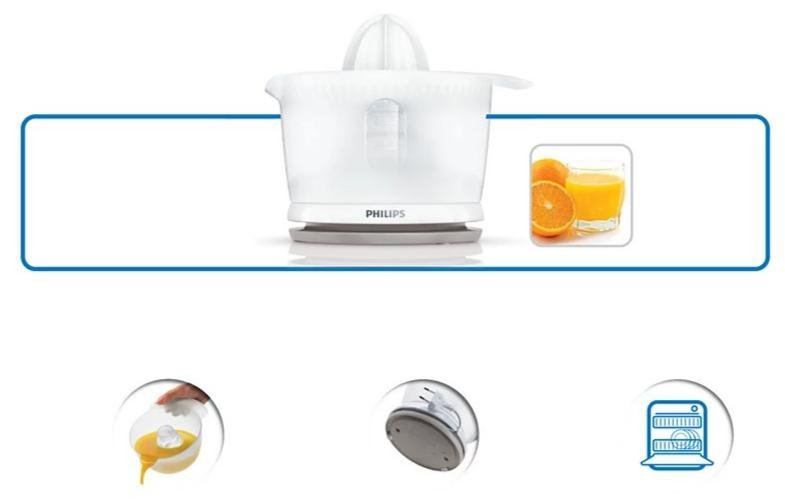 Соковижималка для цитрусових Philips Daily Collection (HR2738/00)