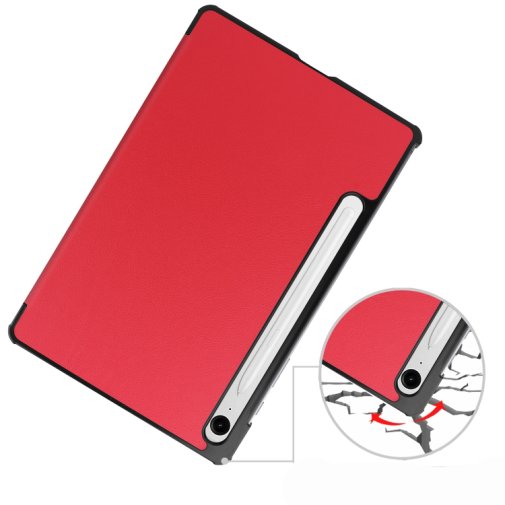 Чохол для планшета BeCover for Samsung Tab S10 FE X520/X526 - Smart Case Red (713280)