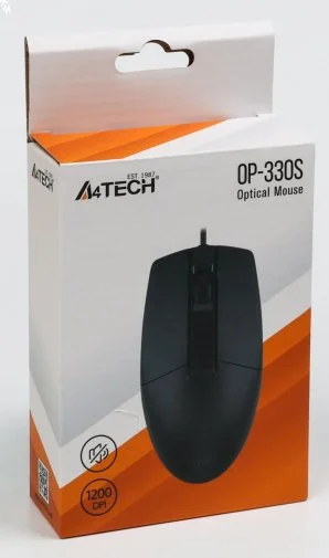 Фото: Миша A4tech OP-330S Black (OP-330S USB (Black)) № 12 | KTC