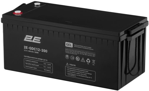 Батарея для ДБЖ 2E GDC 12V 200Ah GEL (2E-GDC12-200)