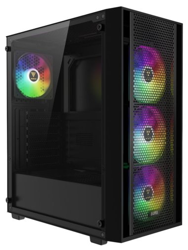 Корпус Gamdias Aura GC2 Elite ARGB Black with window (4711514500615)