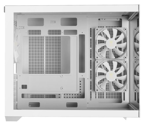Корпус Gamdias Aura GC10M WH ARGB White with window (4711514502312)