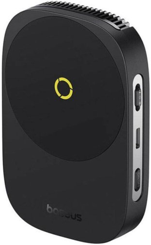 Baseus MagPro II Series Ultra-Thin Magnetic Phone Cooler (with Wireless Charger), Cosmic Black