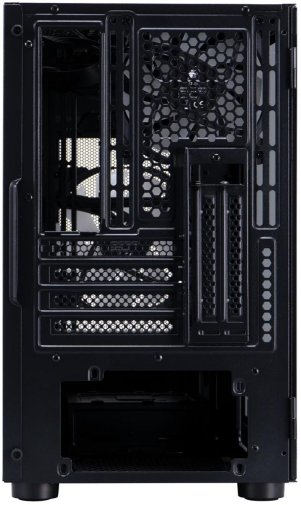 Корпус 1stPlayer D3-A-BK-1F7-14-1F7 Black with window
