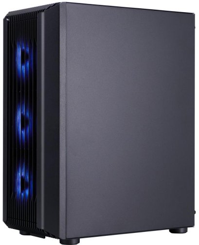 Корпус 1stPlayer H6-BK-4F7 Black with window