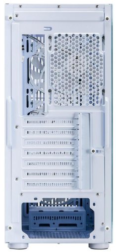 Корпус 1stPlayer H6-WH-4F7-W White wit window