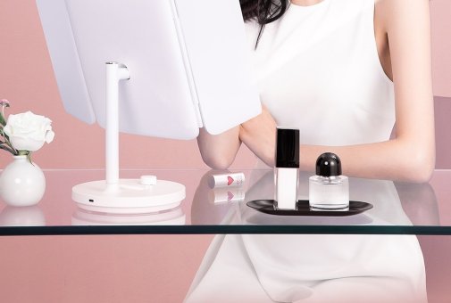 Дзеркало для макіяжу Xiaomi Jordan Judy LED Lighted Makeup Mirror (NV536)