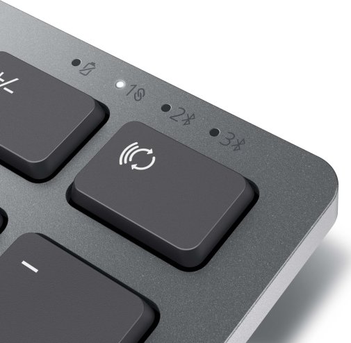 Комплект клавіатура+миша Dell Premier Multi-Device Wireless KM7321W Black (580-AJQV)