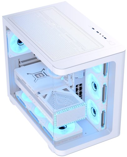 Корпус AeroCool P500C-G-WT-v1 White with window (ACCM-PN01043.21)