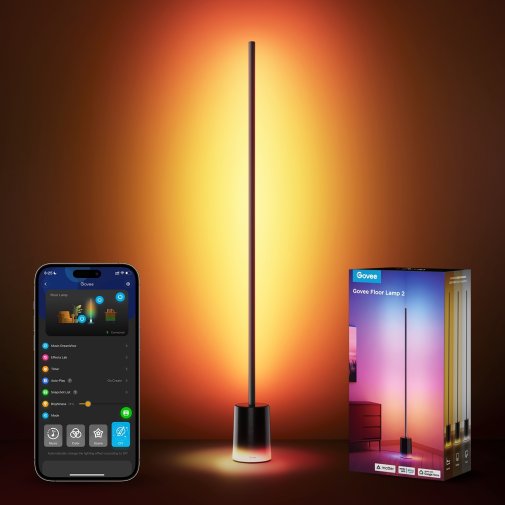 Торшер Govee H607C RGBICWW Black (H607C311)