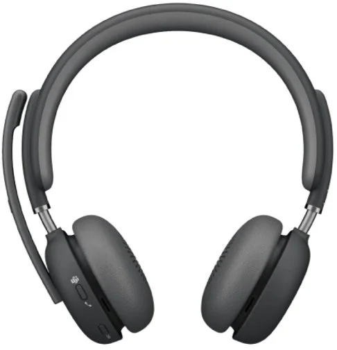 Фото: Гарнітура Logitech Zone Wireless 2 Teams Version Native Graphite (981-001436) № 6 | KTC