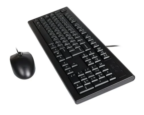 Фото: Комплект клавіатура+миша A4tech KR-8572 Black № 12 | KTC