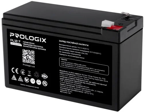 Фото: Батарея ProLogix 12V 7Ah AGM (PL12-7) № 8 | KTC