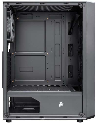 Корпус 1stPlayer FD3-BK-4F7 Black with window