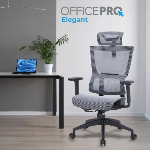 Фото: Крісло OfficePro Elegant OC660 Black/Dark Gray (OC660-B-DG-DG) № 23 | KTC