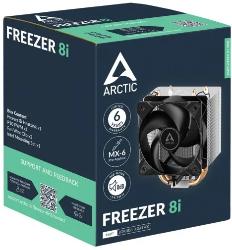 Фото: Кулер для процесора Arctic Freezer 8i (ACFRE00190A) № 12 | KTC