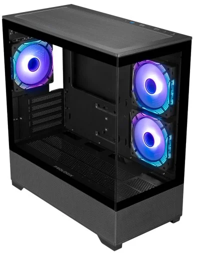 Фото: Корпус ProLogix Axon GM-03AB Black with window (AXON GM-03AB Glass Black) № 14 | KTC