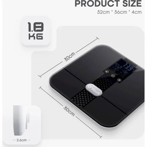 Фото: Смарт ваги O'yeet BS-OY02 dark grey № 12 | KTC
