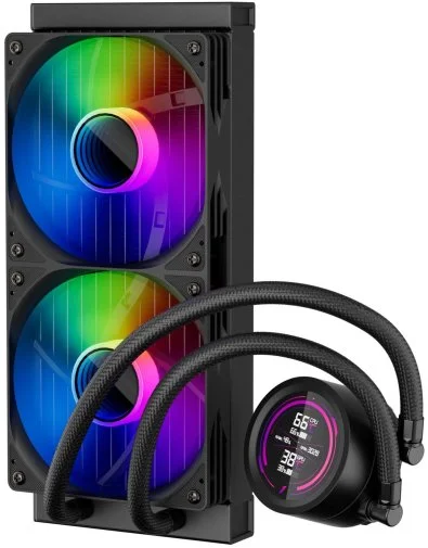 Фото: Система рідинного охолодження 1stPlayer TS4-240 Black (TS4-240-BK) № 10 | KTC