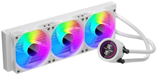 Фото: Система рідинного охолодження 1stPlayer TS4-360 White (TS4-360-WH) № 9 | KTC