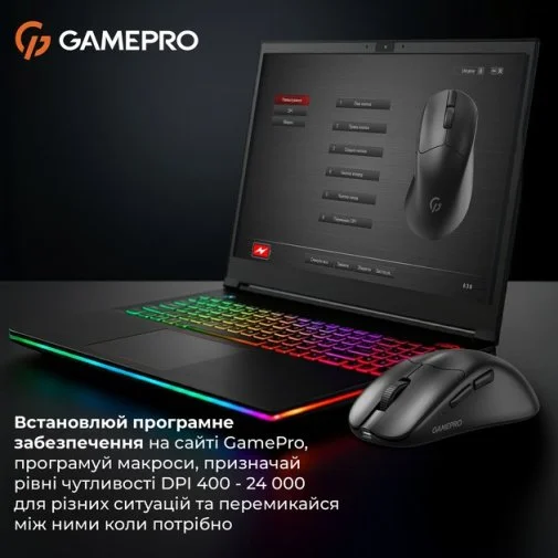 Фото: Миша GamePro Genesis Avenger Black (GM096B) № 25 | KTC