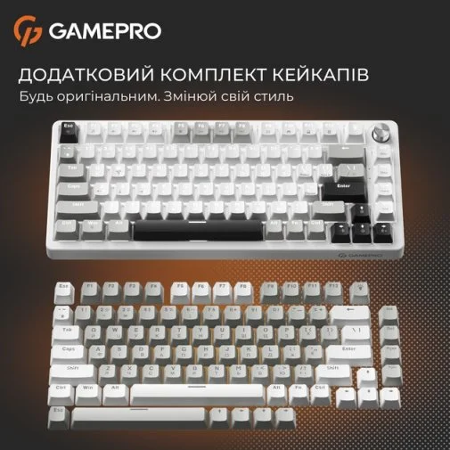 Фото: Клавіатура GamePro Genesis Silverlight MK126 YH Switches Grey № 29 | KTC