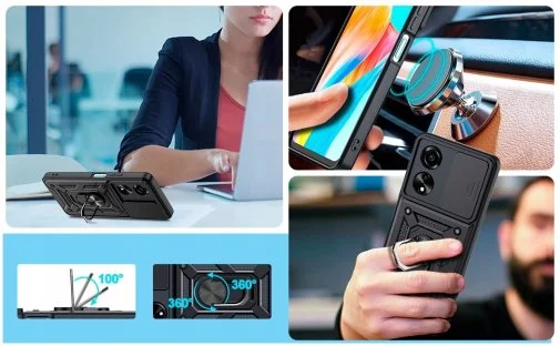 Фото: Чохол BeCover for Oppo A60 - Military Black (713078) № 5 | KTC