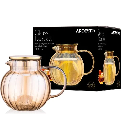 Фото: Заварник Ardesto Golden Moon 1000ml Gold (AR3010BBG) № 11 | KTC