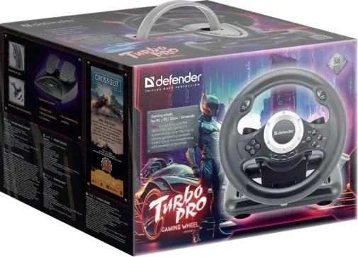 Фото: Кермо Defender Turbo Pro for PC/PS3/PS4/Xbox (64291) № 14 | KTC