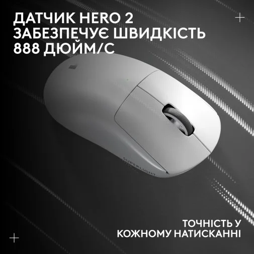 Фото: Миша Logitech G Pro X Superlight 2 White (910-006638) № 31 | KTC