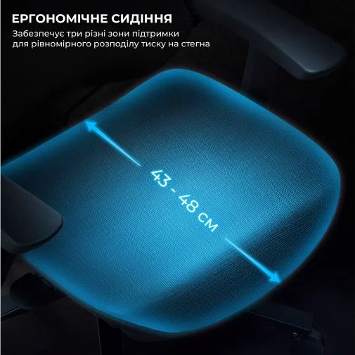 Фото: Крісло SIHOO X5C Black (X5C-301) № 40 | KTC