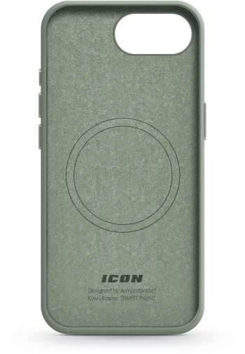 Фото: Чохол ArmorStandart for Apple iPhone 16e - ICON2 MagSafe Copper Green (ARM83971) № 5 | KTC